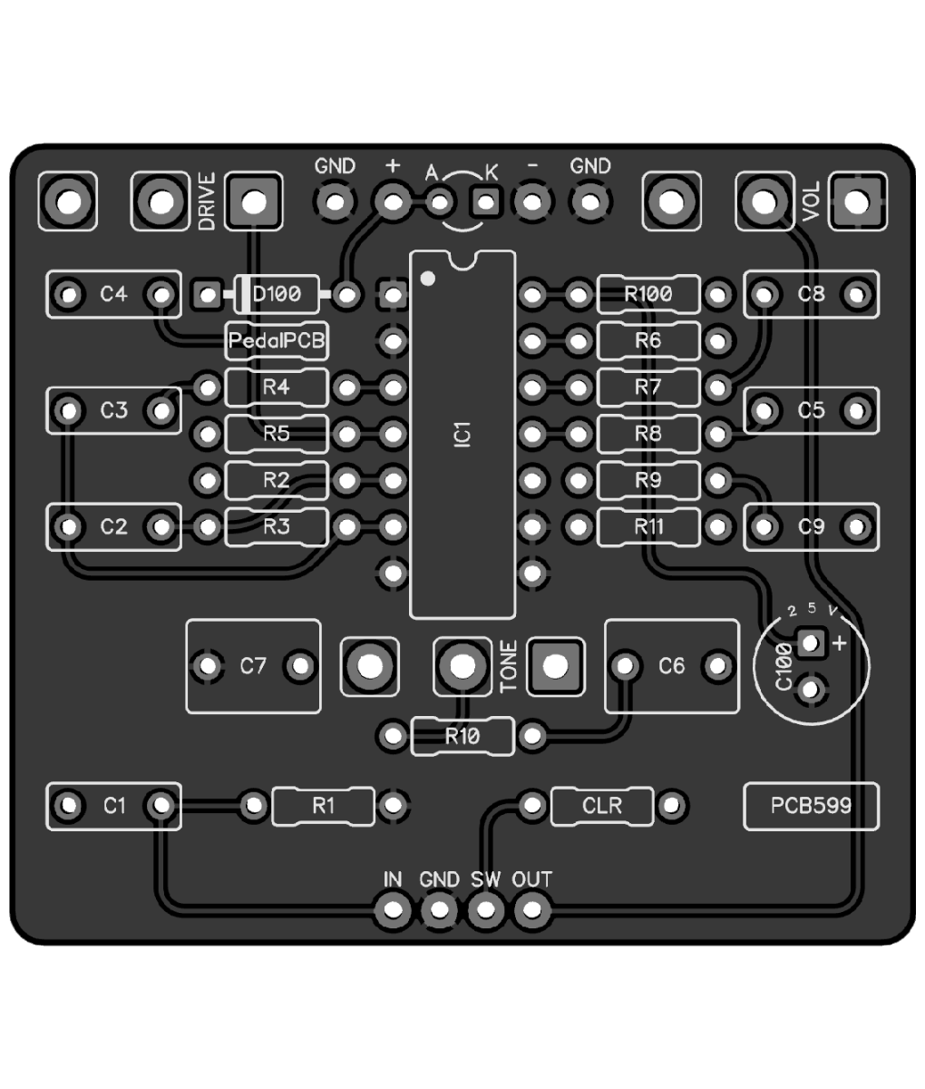 Infrared Overdrive - PedalPCB.com
